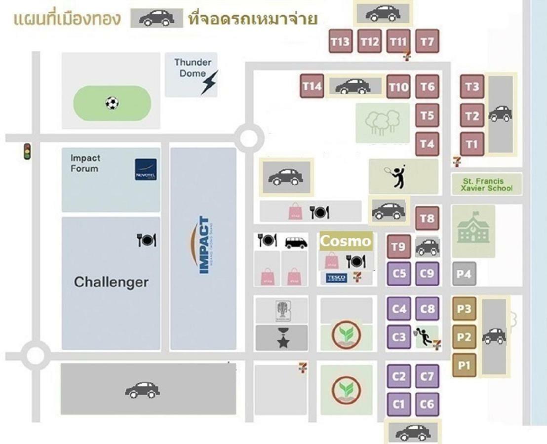 Popular Condo C6 暖武里 外观 照片